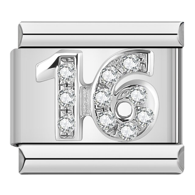 Number (16, Silver)